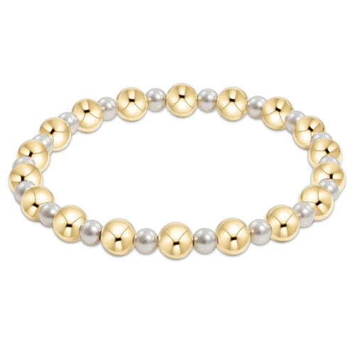 PEARL GRATEFUL 4MM BRACELET EXTENDED