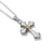 MAJESTIC REGAL CROSS NECKLACE