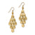 PALM CANYON TERDROP GOLD EARRINGS