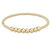 E NEWTON GOLD BEADED BLISS BRACELET 5MM
