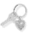 Brighton One Heart Key Fob