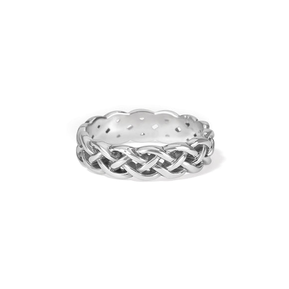 Brighton Interlok Braid Band Ring