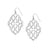 BELIEVER SILVER  SMALL DROP EARRINGS