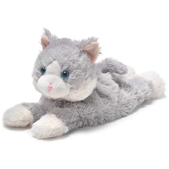 LAYING DOWN GRAY CAT WARMIE