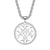 LOGO SILVER NECKLACE