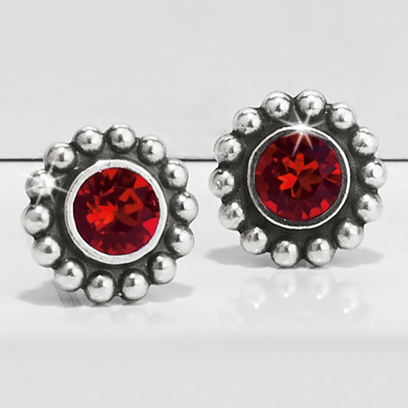Brighton Twinkle Mini Post Earrings Ruby
