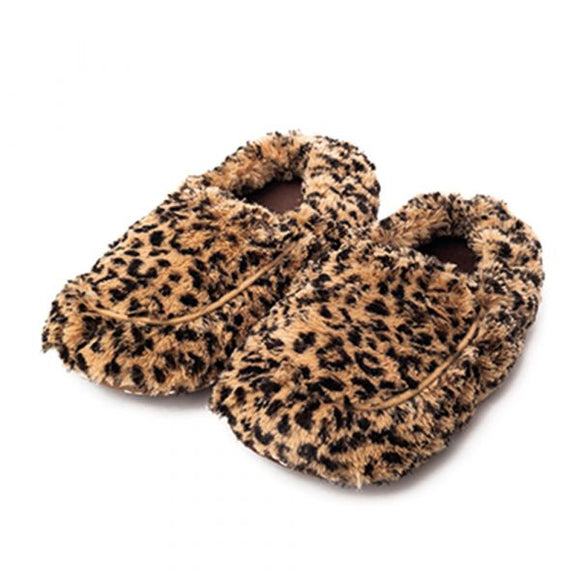 Leopard Plush Body Slippers