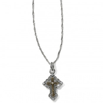 Brighton Greek Petite Cross Necklace
